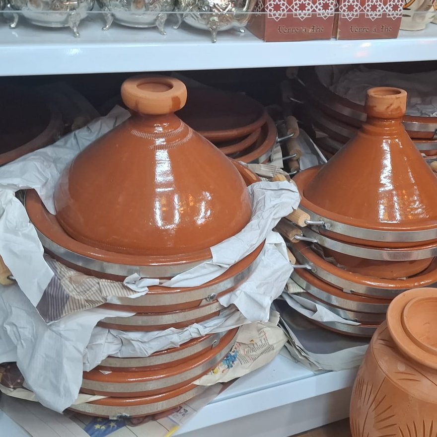 Tajín de barro para cocinar
